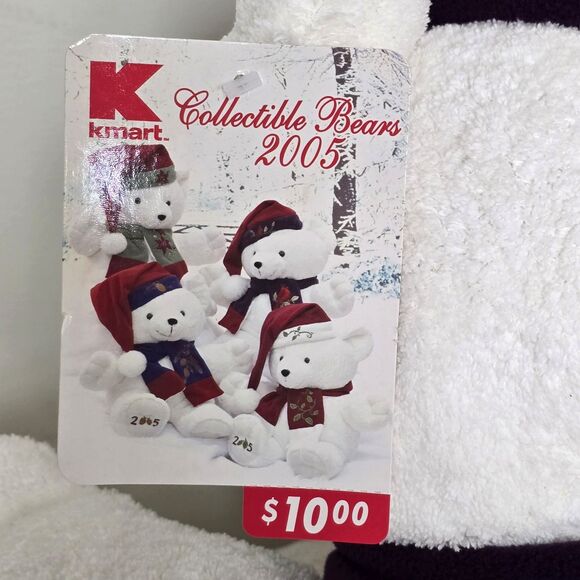 2005 Dan Dee Collector's Choice Teddy Bear Cardinal Bird Scarf & Hat Holiday - Picture 5 of 8